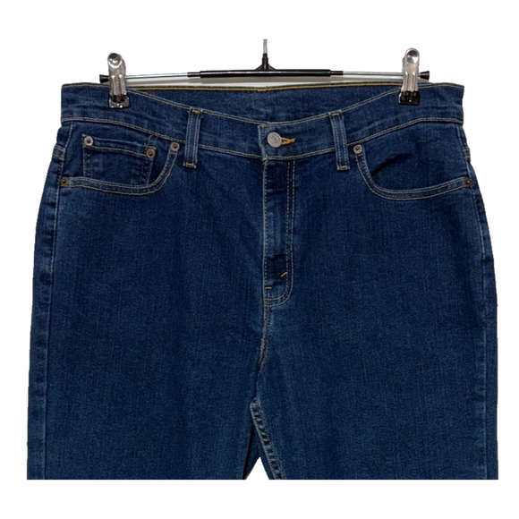 Vintage Levis 515 Jeans Women 14 Blue Bootcut Lower Rise Measures 34X32 2002 USA - Picture 5 of 9